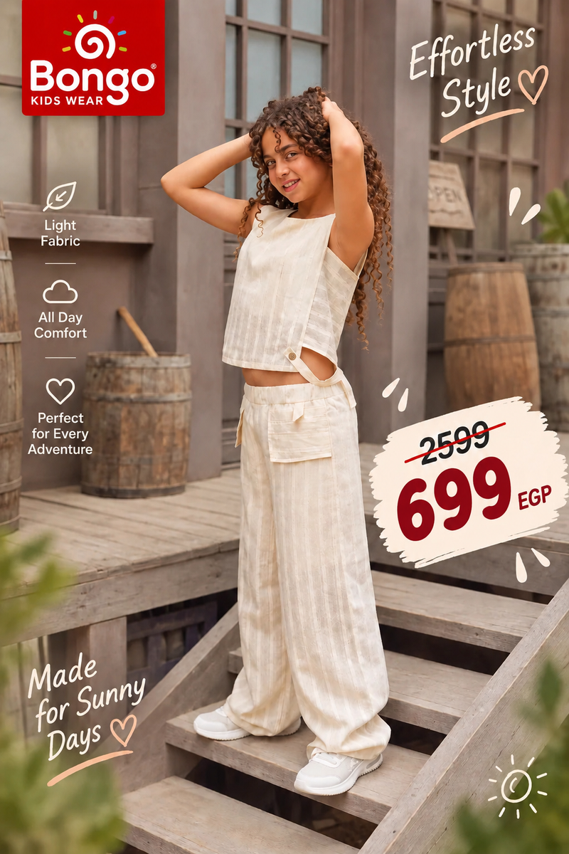 Casual Set – Code G1290 (White)