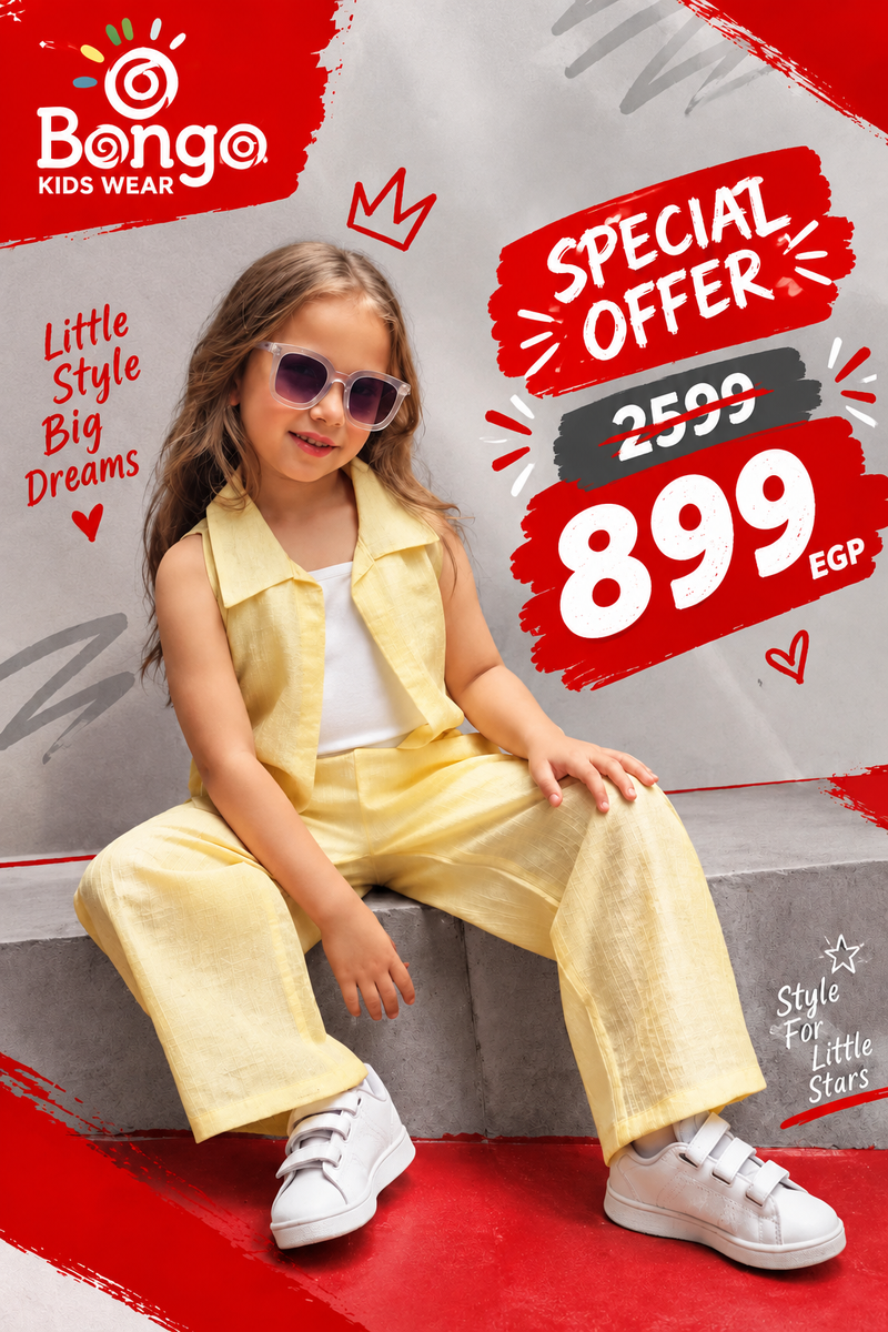 Casual Set – Code G1267 (Yellow)