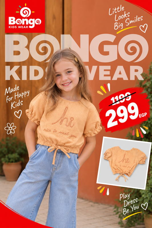 Casual Blouse – Code G1280 (Orange)