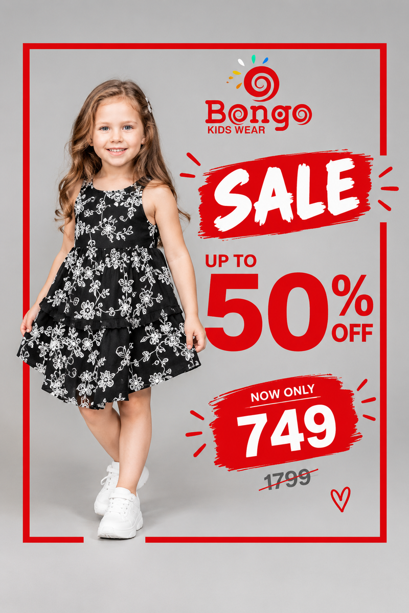 Casual Dress – Code G1273 (Black)