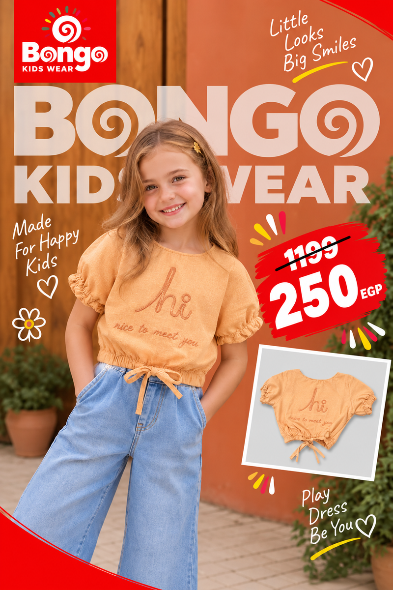 Casual Blouse – Code G1280 (Orange)