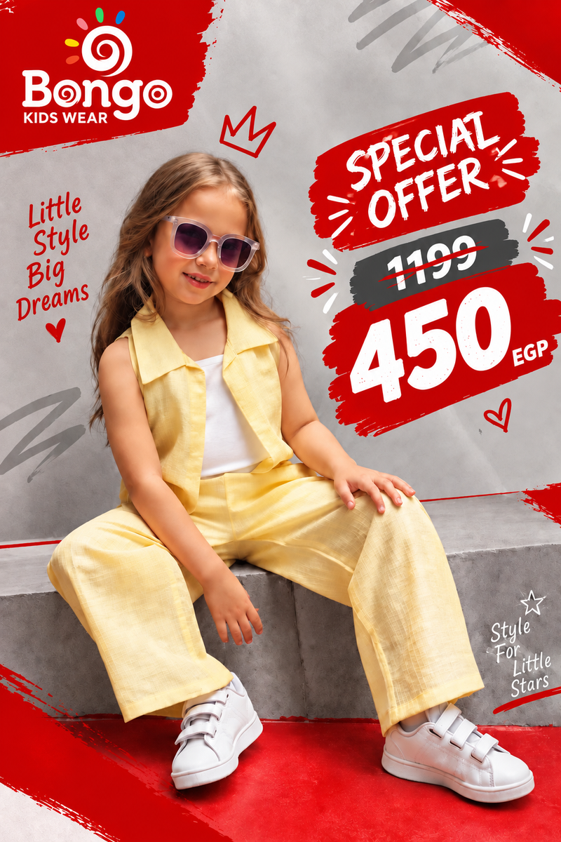 Casual Set – Code G1267 (Yellow)