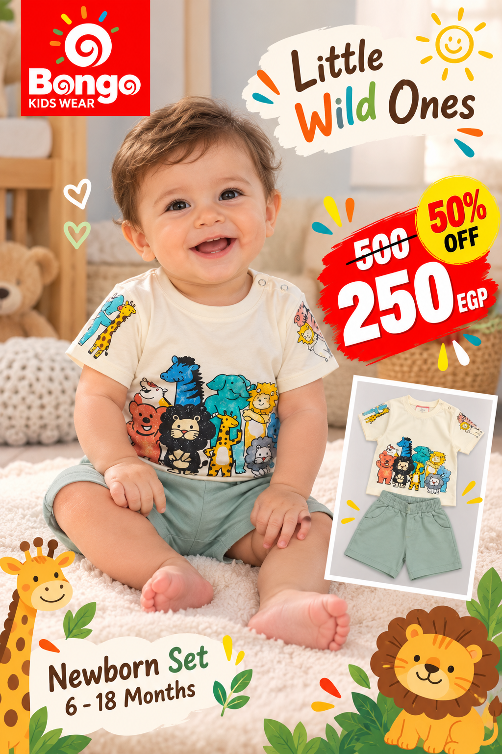 Casual Set – Code B715 (White)