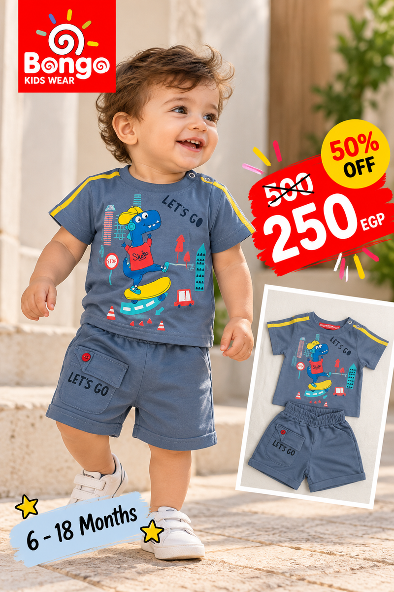 Casual Set – Code B702 (Navy)