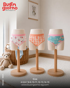Girls Panty 3-Pack (Single Set) - Code 1800