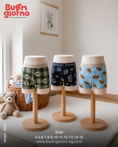 Boys Boxer 3-Pack (Single Set) - Code 1500